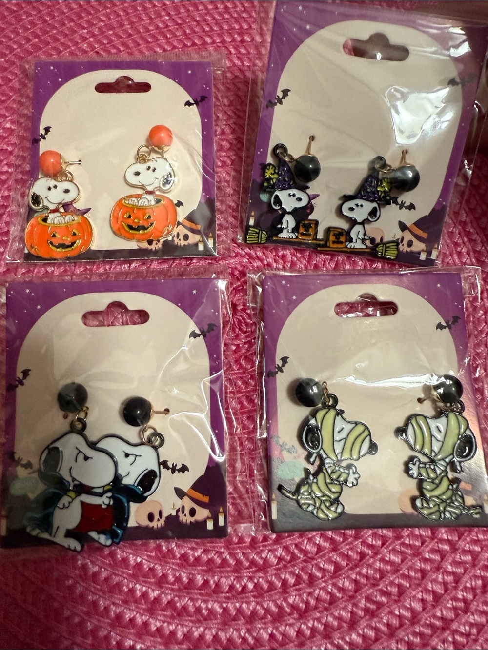Snoopy Earring set 4